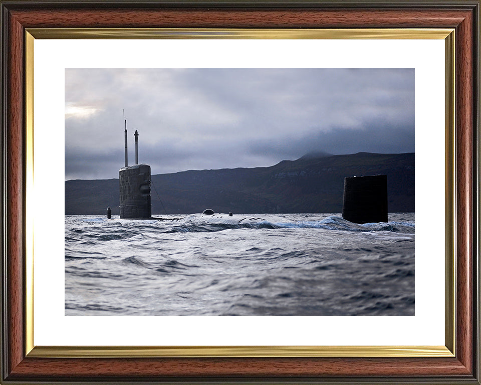 HMS Talent S92 Royal Navy Trafalgar class Submarine Photo Print or Framed Print - Hampshire Prints