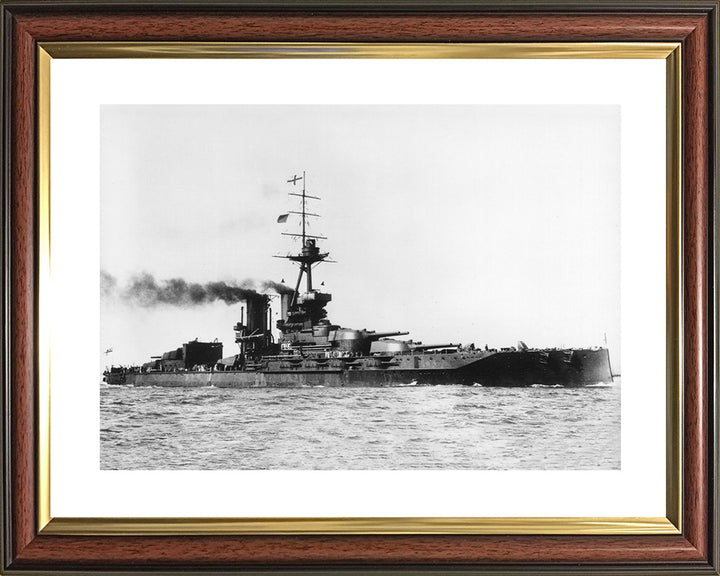 HMS Iron Duke (1912) Royal Navy dreadnought battleship Photo Print or Framed Print - Hampshire Prints