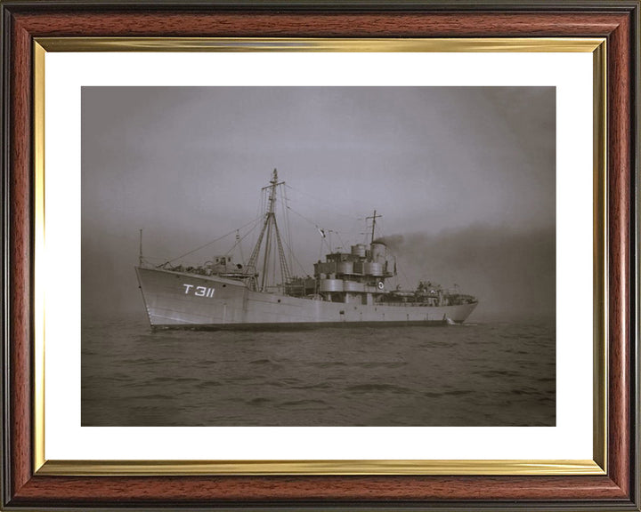 HMS Mullet T311 Royal Navy Fish class trawler Photo Print or Framed Print - Hampshire Prints