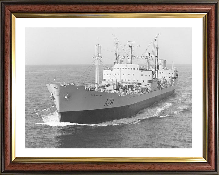 RFA Plumleaf A78 Royal Fleet Auxiliary Leaf class support tanker Photo Print or Framed Print - Hampshire Prints