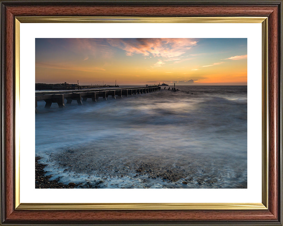 Walberswick Suffolk at sunset Photo Print - Canvas - Framed Photo Print - Hampshire Prints