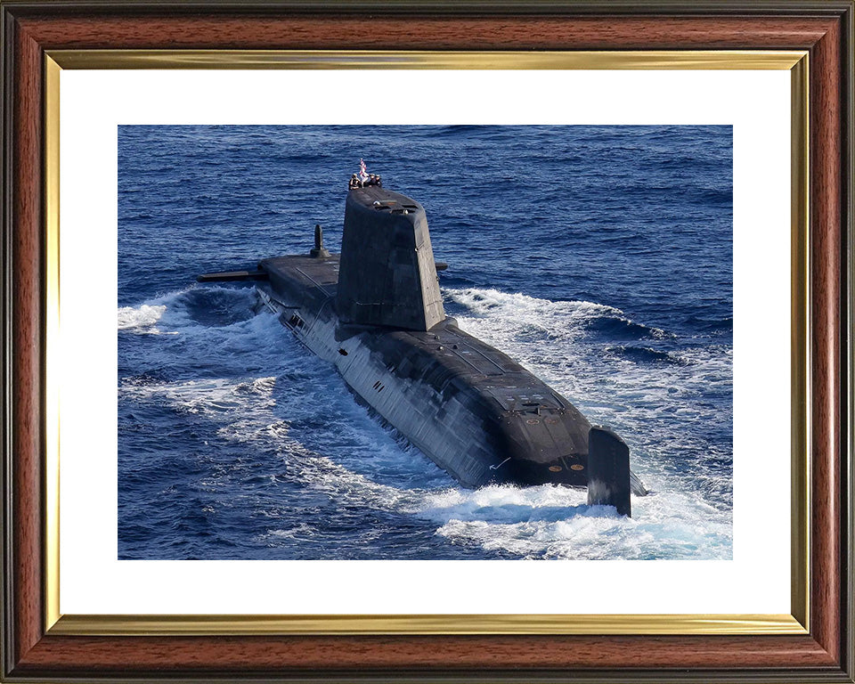 HMS Artful S121 Royal Navy Astute class Submarine Photo Print or Framed Print - Hampshire Prints