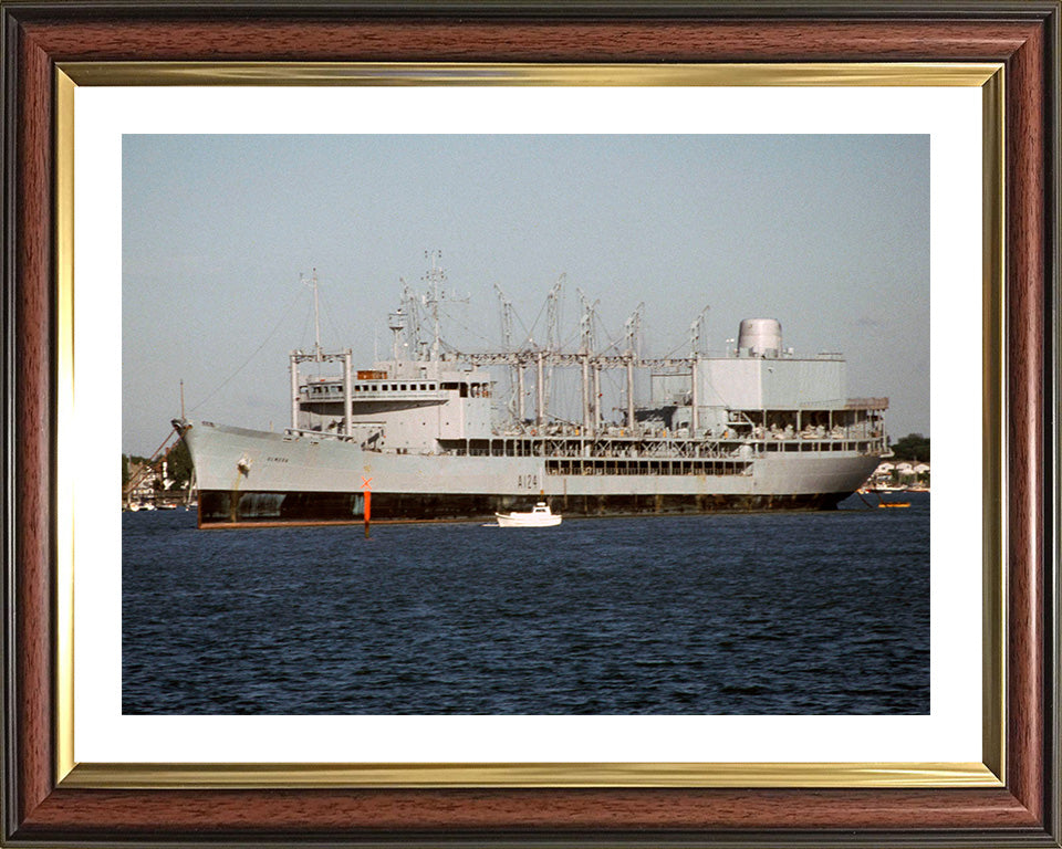 RFA Olmeda A124 Royal Fleet Auxiliary Ol class tanker Photo Print or Framed Print - Hampshire Prints