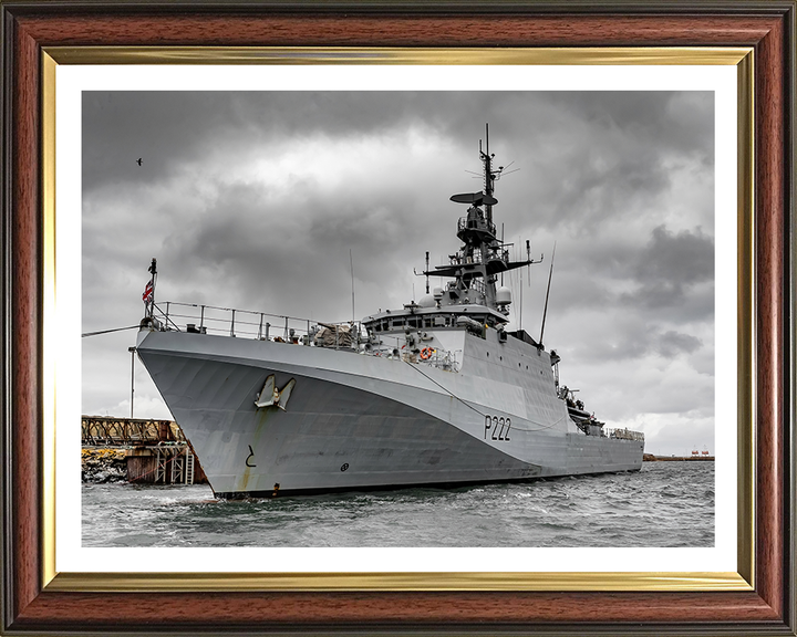 HMS Forth P222 | Photo Print | Framed Print | Poster | River Class | Patrol Ship | Royal Navy - Hampshire Prints