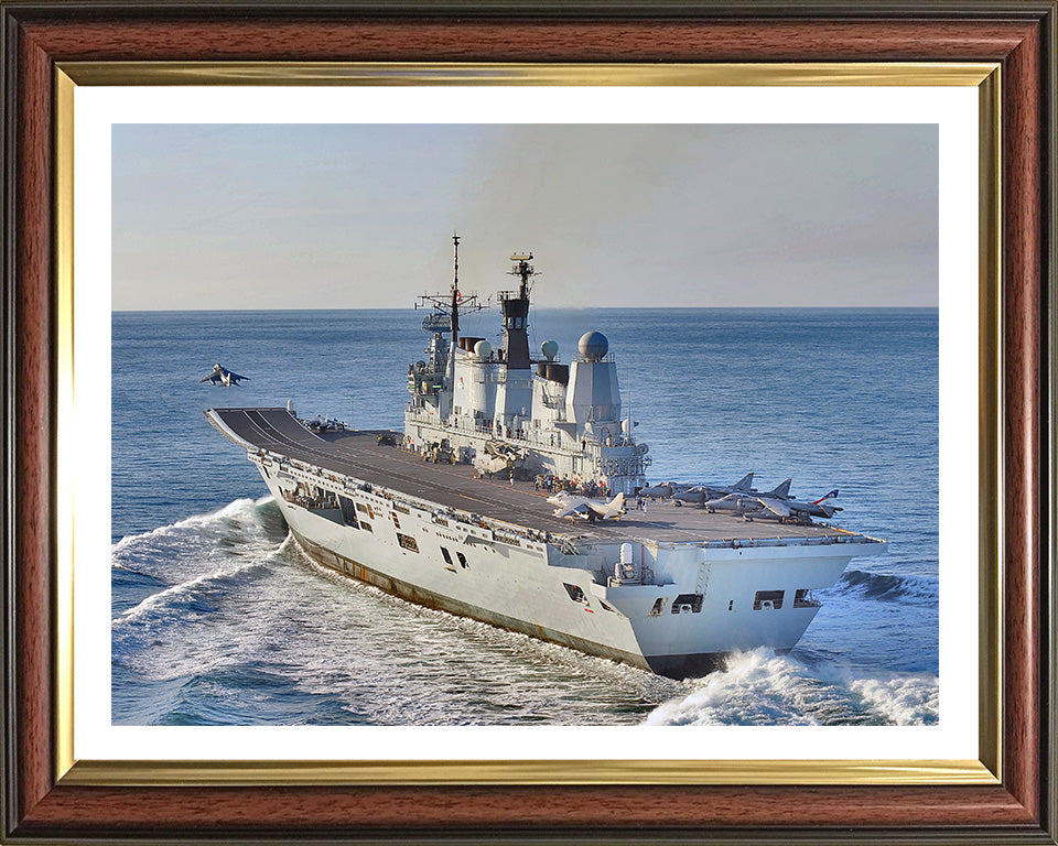 HMS Ark Royal R07 | Photo Print | Framed Print | Invincible Class | Aircraft Carrier | Royal Navy