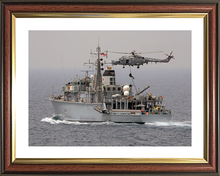 HMS Quorn M41 Royal Navy Hunt class mine countermeasures vessel Photo Print or Framed Print - Hampshire Prints