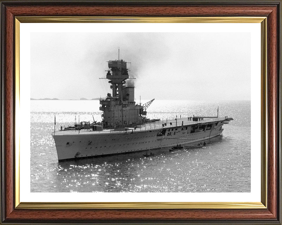 HMS Hermes (95) Royal Navy Aircraft carrier Photo Print or Framed Print - Hampshire Prints