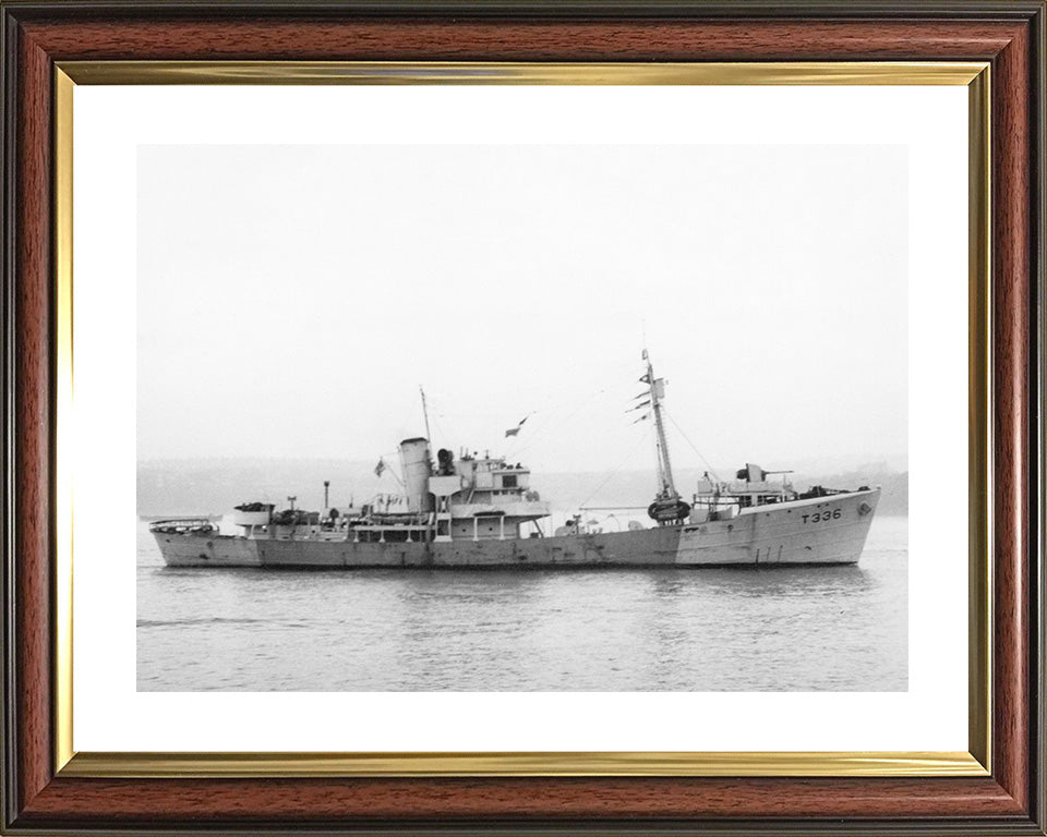 HMS Sapper T336 Royal Navy Military Class trawler Photo Print or Framed Print - Hampshire Prints