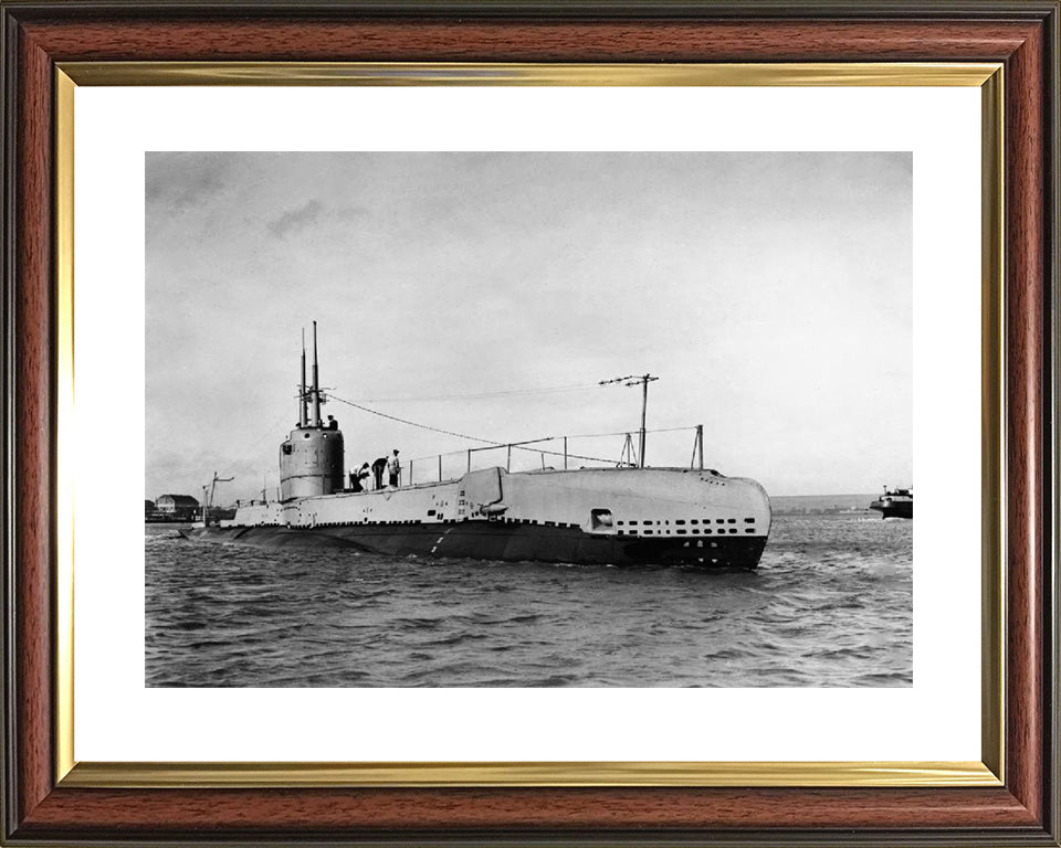 HMS Seahorse 98S Royal Navy S class Submarine Photo Print or Framed Print - Hampshire Prints