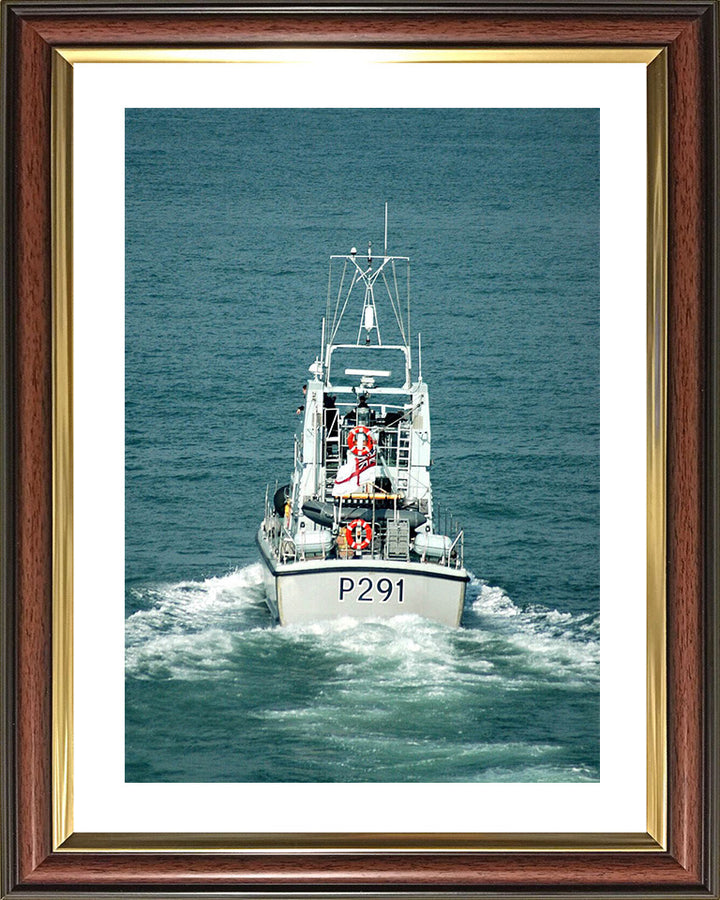 HMS Puncher P291 Royal Navy Archer Class P2000 Patrol Vessel Photo Print or Framed Photo Print - Hampshire Prints