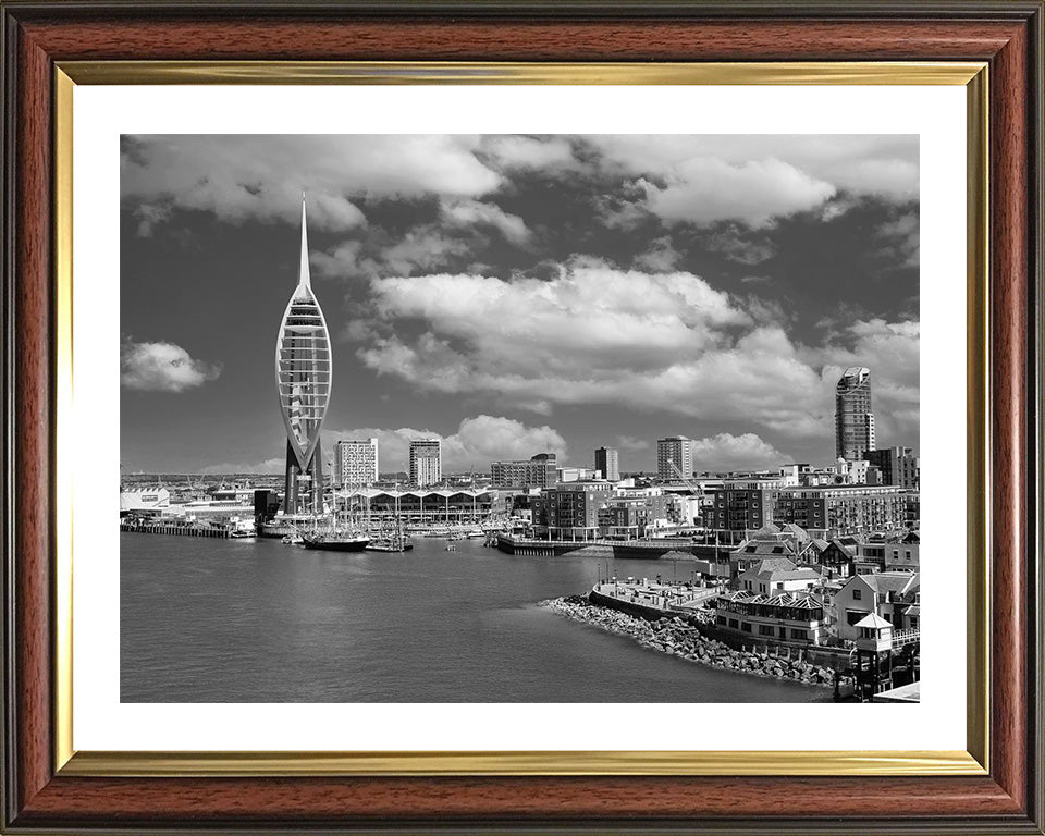 Spice island Old Portsmouth Hampshire from above Photo Print - Canvas - Framed Photo Print - Hampshire Prints