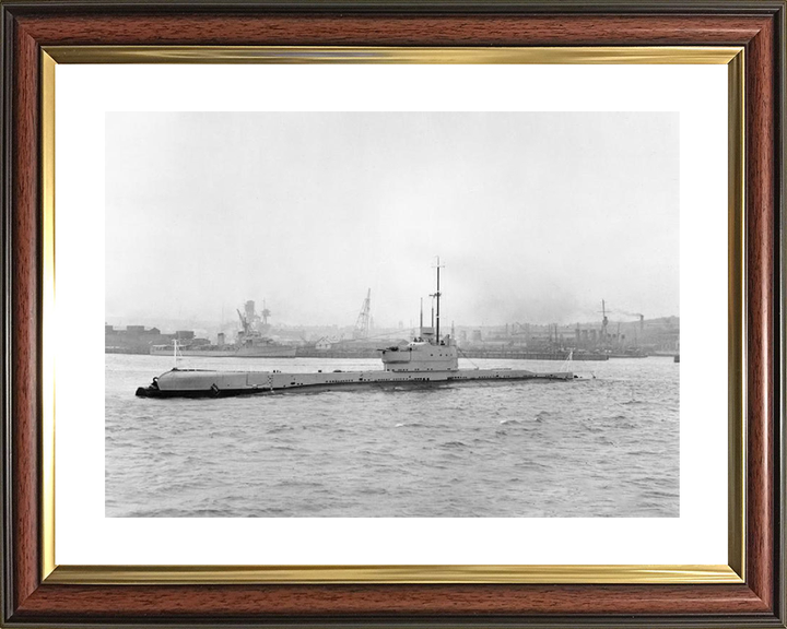HMS Pandora N42 Royal Navy Parthian class submarine Photo Print or Framed Print - Hampshire Prints