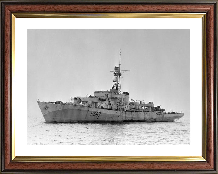 HMS Berkeley Castle K387 Royal Navy Castle class corvette Photo Print or Framed Print