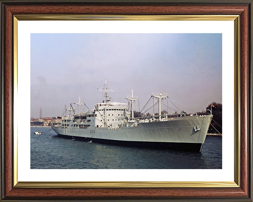 RFA Reliant A84 Royal Fleet Auxiliary air stores support ship Photo Print or Framed Print - Hampshire Prints