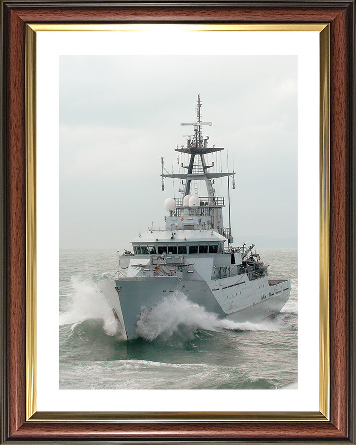 HMS Severn P282 Royal Navy River class offshore patrol vessel Photo Print or Framed Print - Hampshire Prints