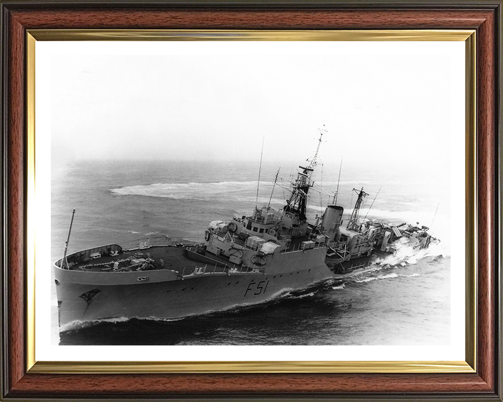 HMS Grafton F51 | Photo Print | Framed Print | Blackwood Class | Frigate | Royal Navy - Hampshire Prints