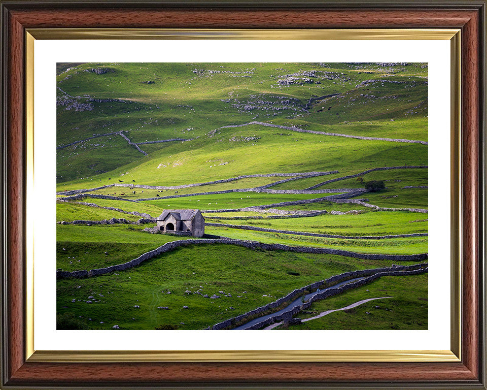 A stone cottage in The Yorkshire Dales Photo Print - Canvas - Framed Photo Print - Hampshire Prints