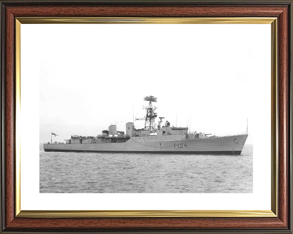 HMS Zulu F124 Royal Navy Tribal class frigate Photo Print or Framed Print - Hampshire Prints