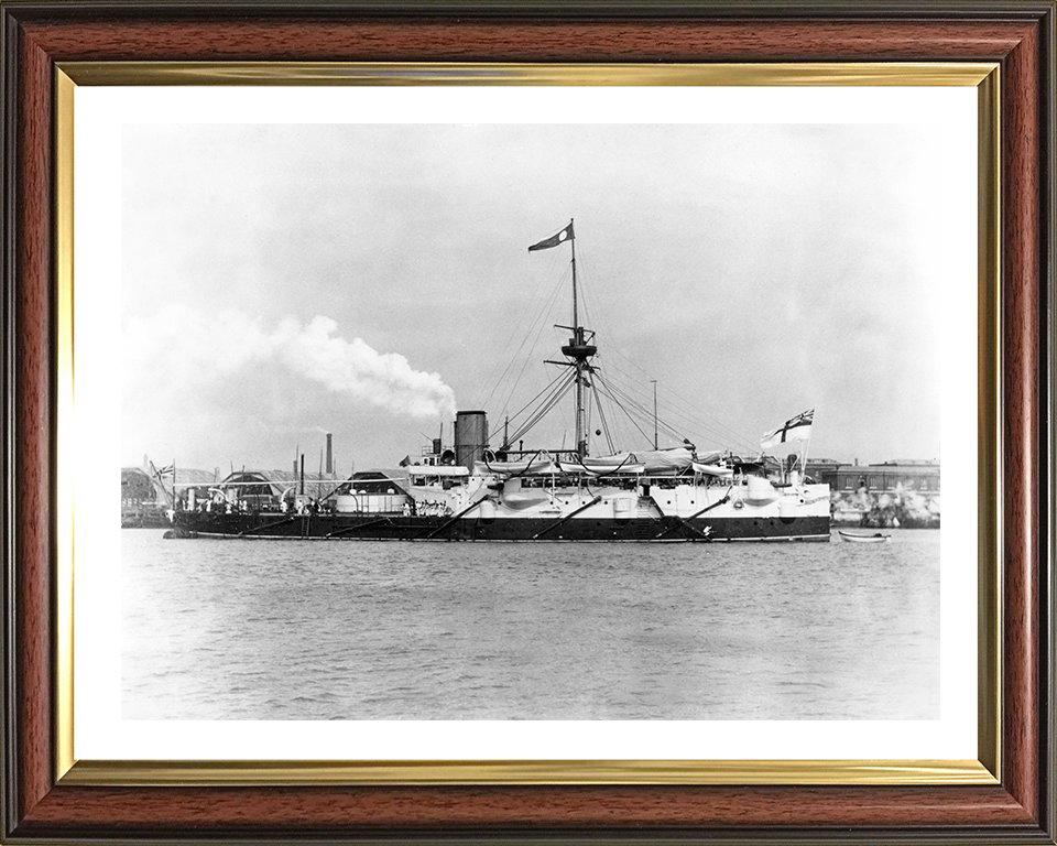 HMS Hero Royal Navy coastal defence battleship Photo Print or Framed Print - Hampshire Prints