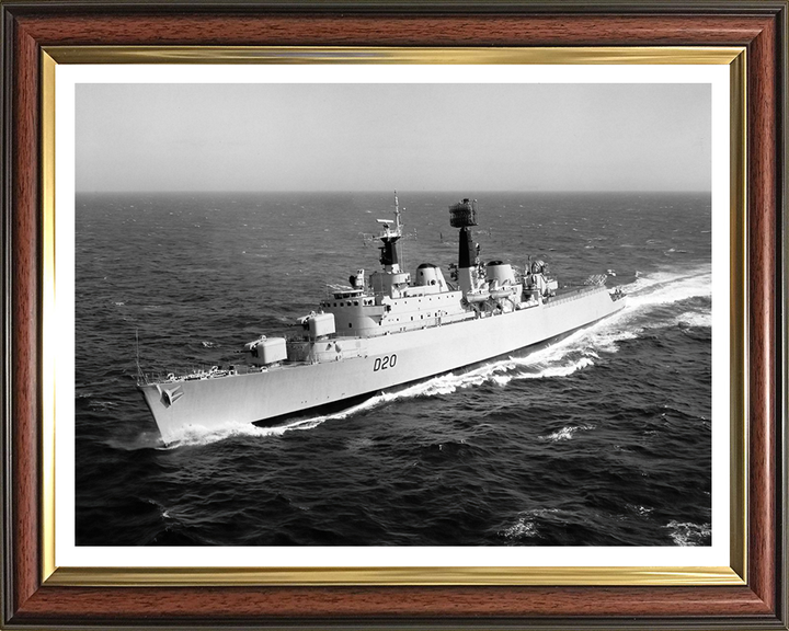 HMS Fife D20 Royal Navy County class destroyer Photo Print or Framed Print - Hampshire Prints