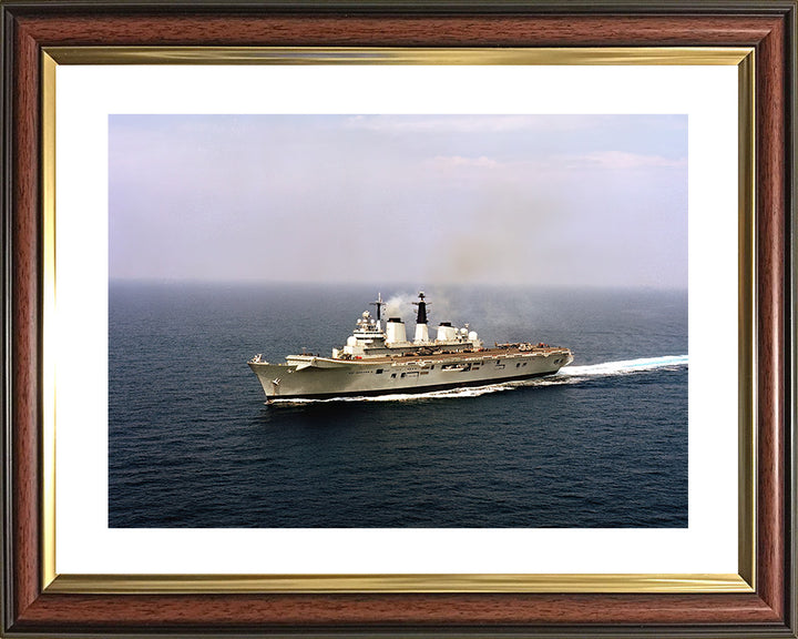 HMS Invincible R05 Royal Navy Invincible Class aircraft carrier Photo Print or Framed Print - Hampshire Prints