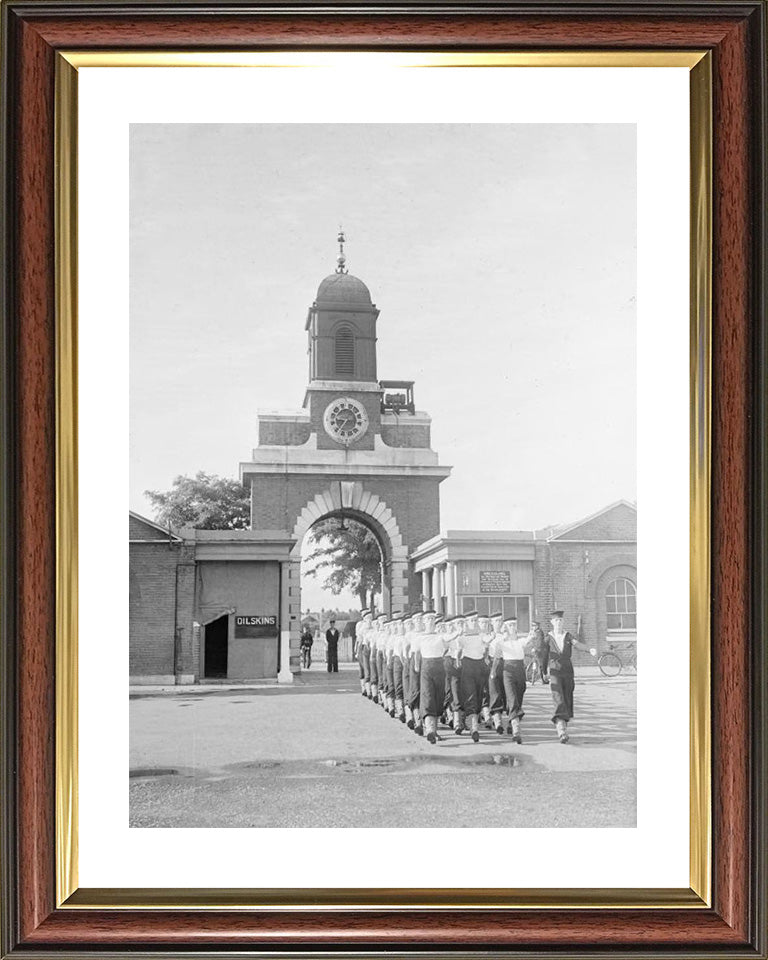 HMS St Vincent Royal Navy shore establishment Photo Print or Framed Photo Print - Hampshire Prints