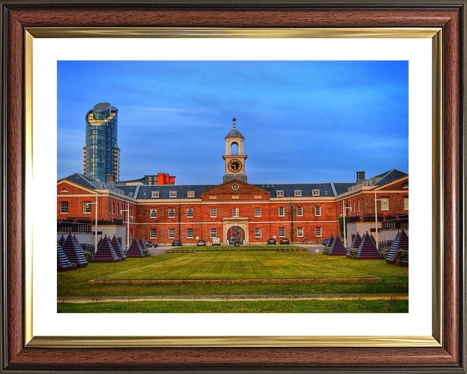 The old clock tower Gunwharf Quays Portsmouth Photo Print - Canvas - Framed Photo Print - Hampshire Prints