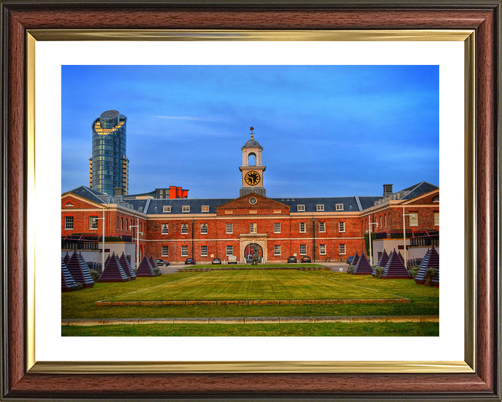 The old clock tower Gunwharf Quays Portsmouth Photo Print - Canvas - Framed Photo Print - Hampshire Prints