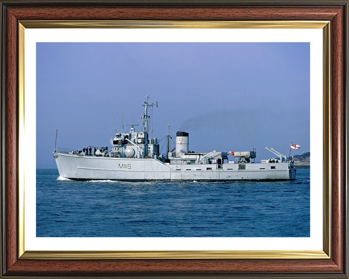 HMS Bronington M1115 | Photo Print | Framed Print | Ton Class | Minesweeper | Royal Navy