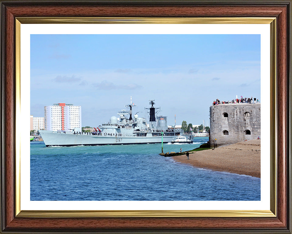 HMS Edinburgh D97 | Photo Print | Framed Print | Poster | Type 42 | Destroyer | Royal Navy