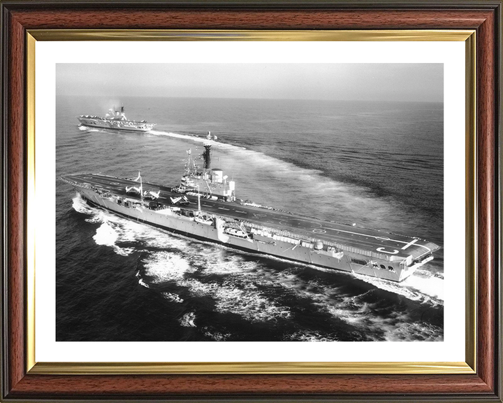 HMS Centaur R06 | Photo Print | Framed Print | Centaur Class | Fleet Carrier | Royal Navy