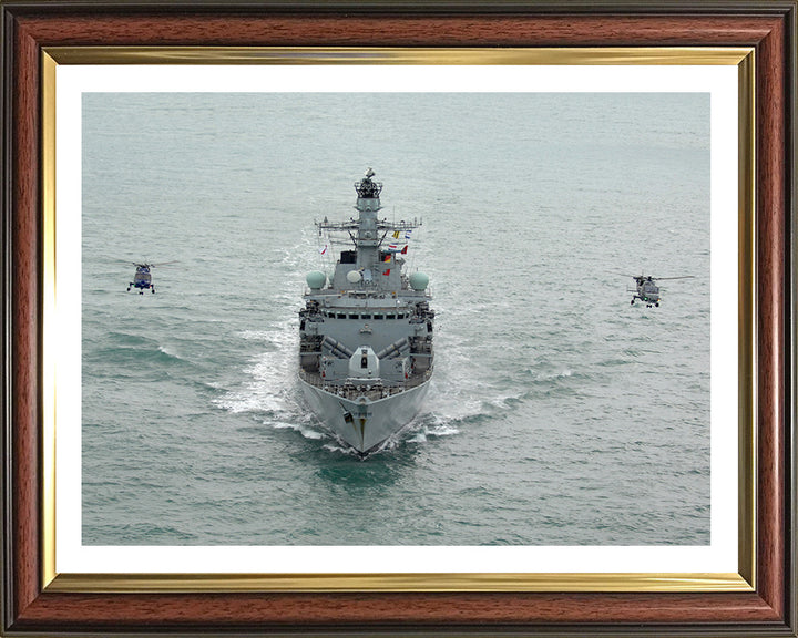 HMS Iron Duke F234 Royal Navy Type 23 frigate Photo Print or Framed Print - Hampshire Prints