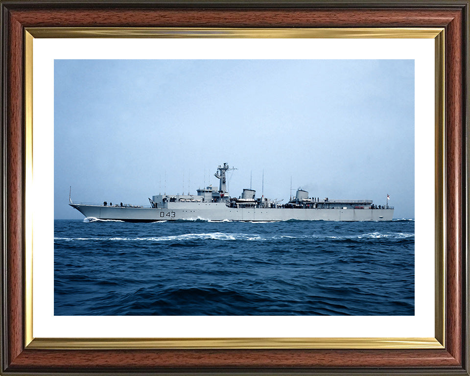 HMS Matapan D43 Royal Navy Battle class destroyer Photo Print or Framed Print - Hampshire Prints