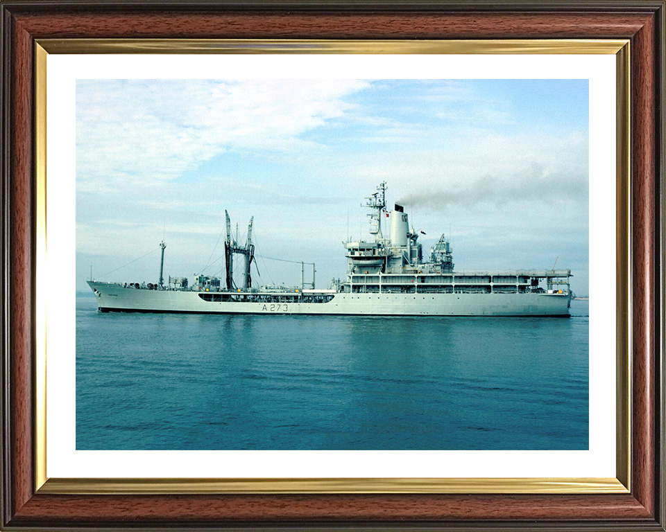 RFA Black Rover A273 Royal Fleet Auxiliary Rover class small fleet tanker Photo Print or Framed Print - Hampshire Prints