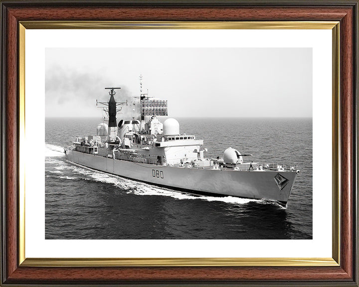 HMS Sheffield D80 Royal Navy Type 42 destroyer Photo Print or Framed Print - Hampshire Prints