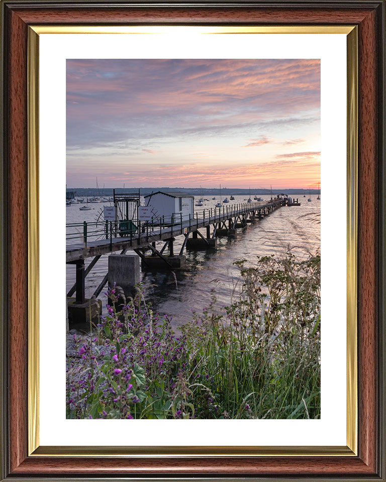 Gosport waterfront in spring Hampshire Photo Print - Canvas - Framed Photo Print - Hampshire Prints