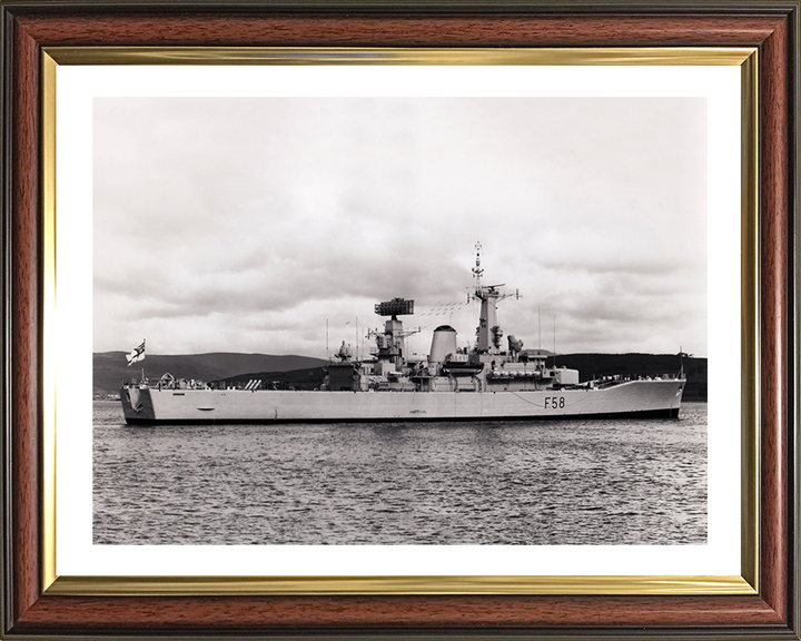 HMS Hermione F58 Royal Navy Leander class frigate Photo Print or Framed Print - Hampshire Prints