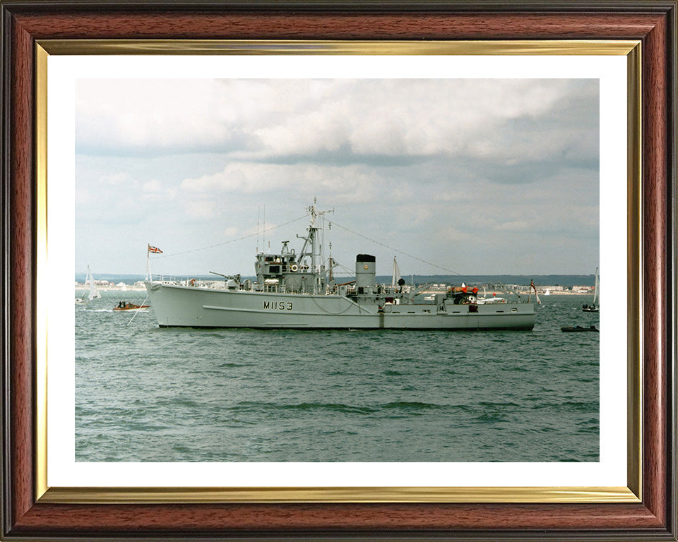 HMS Kedleston M1153 Royal Navy Ton class minesweeper Photo Print or Framed Print - Hampshire Prints