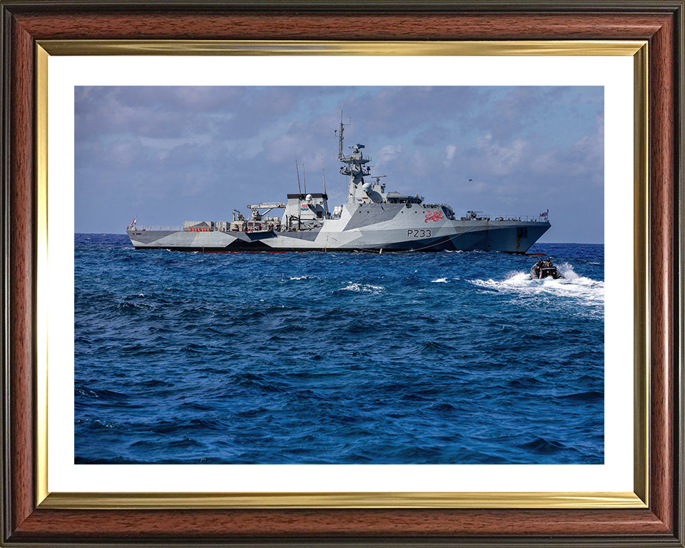 HMS Tamar P233 | Photo Print | Framed Print | River Class | Patrol Vessel | Royal Navy