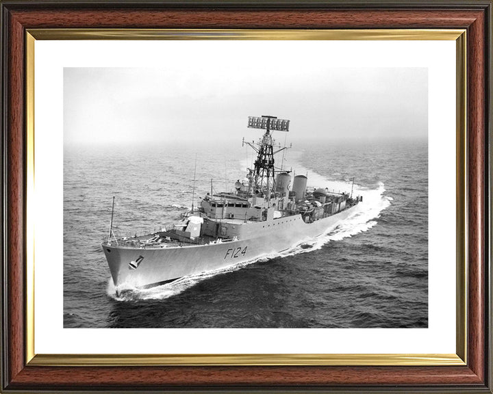 HMS Zulu F124 Royal Navy Tribal class frigate Warship Photo Print or Framed Print - Hampshire Prints