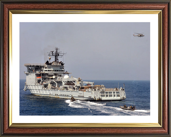 RFA Diligence A132 Royal Fleet Auxiliary forward repair ship Photo Print or Framed Print - Hampshire Prints