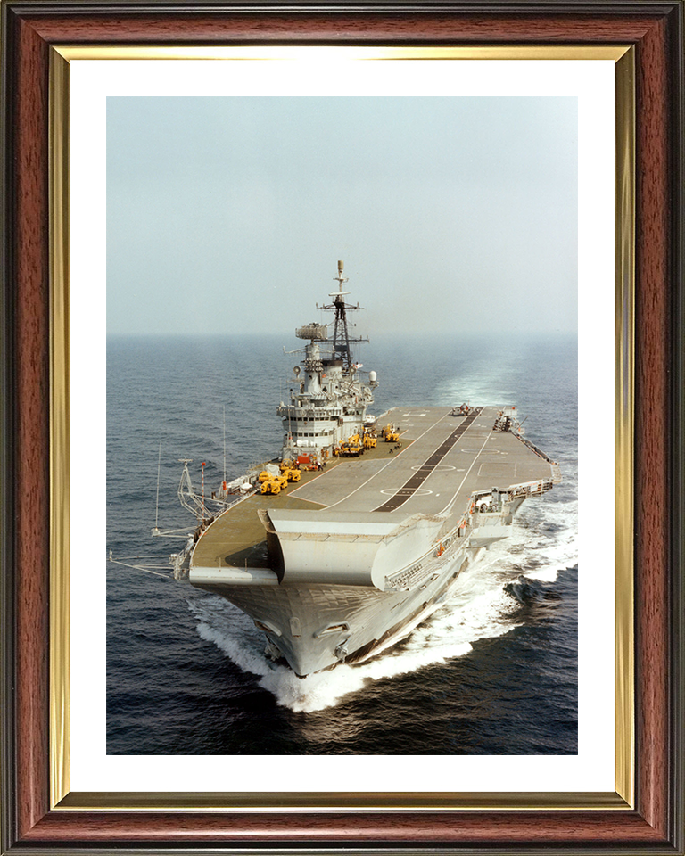 HMS Hermes R12 | Photo Print | Framed Print | Centaur Class | Aircraft Carrier | Royal Navy