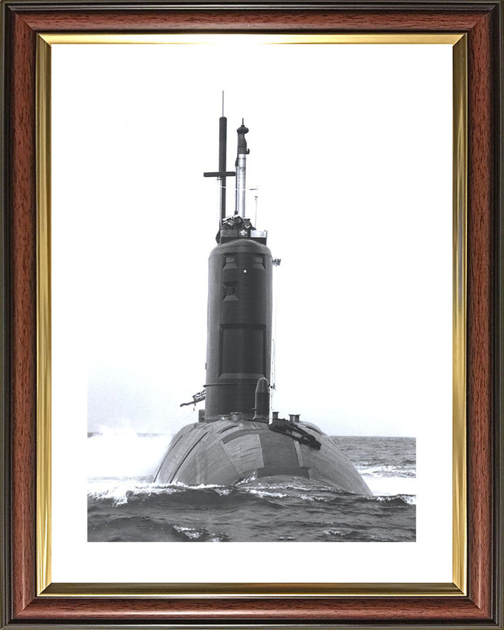 HMS Spartan S105 Royal Navy Swiftsure class Submarine Photo Print or Framed Print - Hampshire Prints