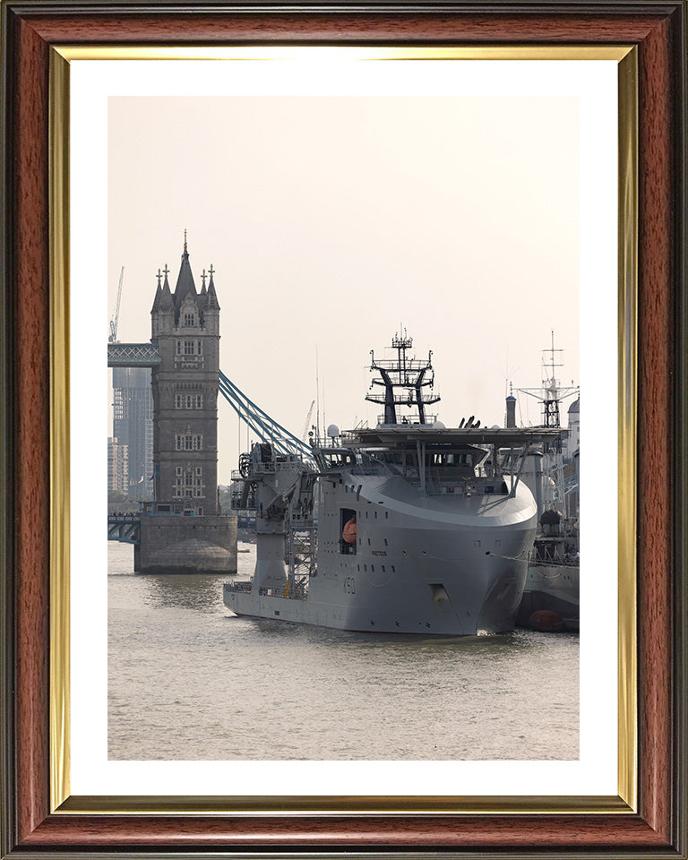 RFA Proteus K60 Royal Fleet Auxiliary ship Photo Print or Framed Print - Hampshire Prints