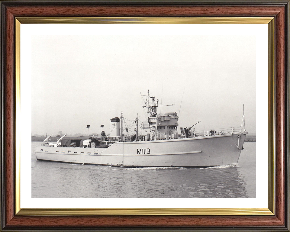 HMS Brereton M1113 | Photo Print | Framed Print | Ton Class | Minesweeper | Royal Navy