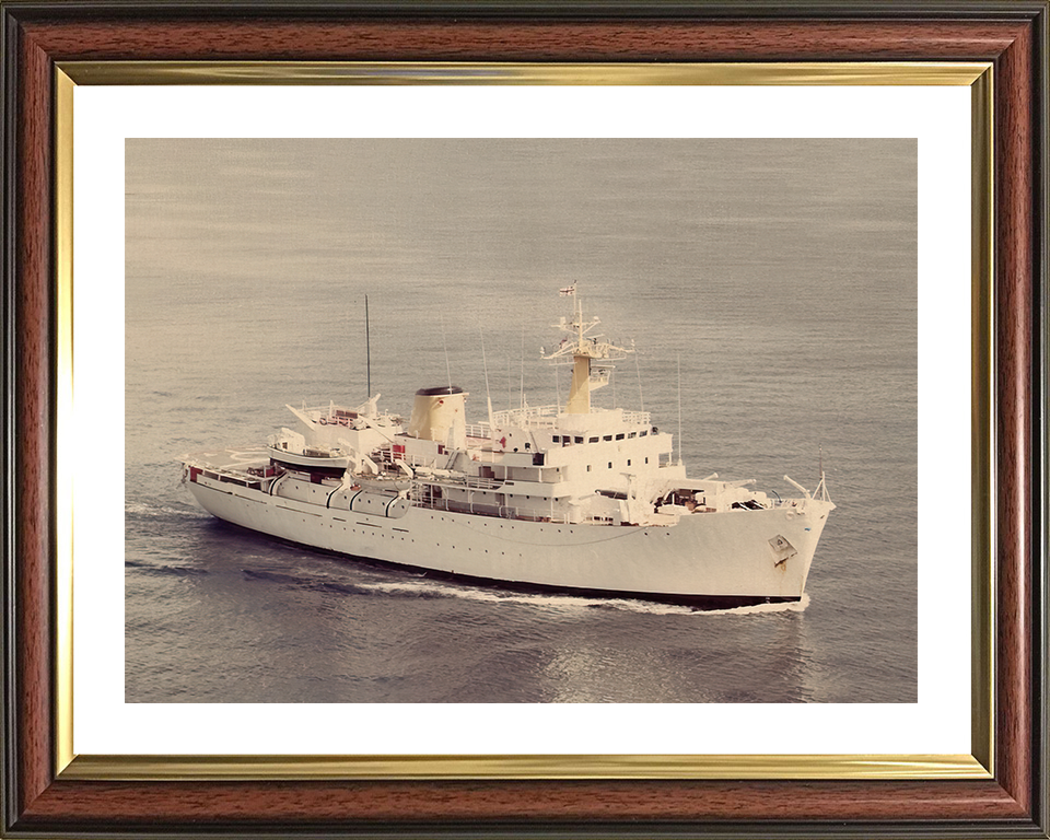 HMS Hecate A137 Royal Navy Hecla class survey vessel Photo Print or Framed Print - Hampshire Prints