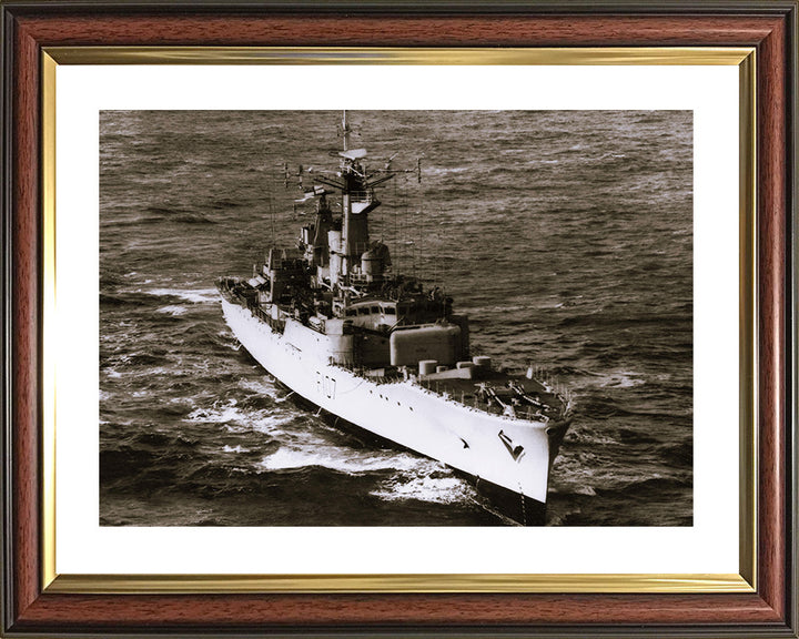 HMS Rothesay F107 Royal Navy Rothesay Class frigate Photo Print or Framed Print - Hampshire Prints