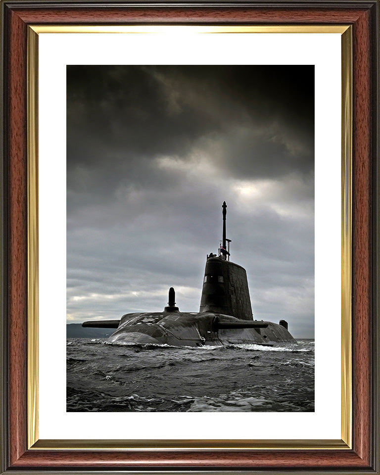 HMS Artful S121 Royal Navy Astute class Submarine Photo Print or Framed Print - Hampshire Prints