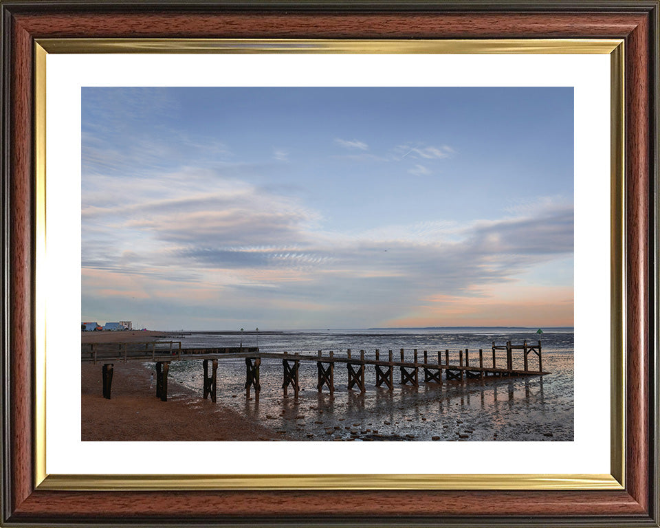 Southend-on-Sea Essex at low tide Photo Print - Canvas - Framed Photo Print - Hampshire Prints