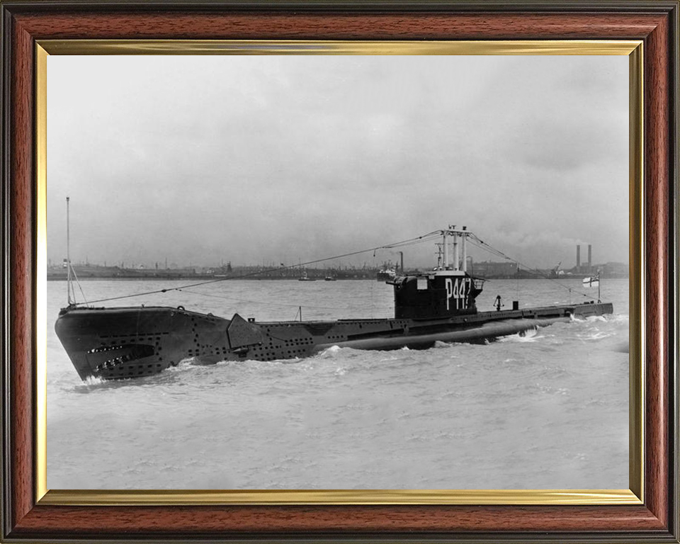 HMS Astute P447 Royal Navy Amphion class Submarine Photo Print or Framed Print - Hampshire Prints